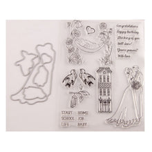 Lade das Bild in den Galerie-Viewer, Perpetual Calendar Pattern DIY Silikonstempel für Scrapbook Weihnachtskarte