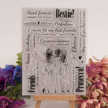 Lade das Bild in den Galerie-Viewer, Perpetual Calendar Pattern DIY Silikonstempel für Scrapbook Weihnachtskarte