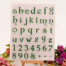 Lade das Bild in den Galerie-Viewer, Perpetual Calendar Pattern DIY Silikonstempel für Scrapbook Weihnachtskarte