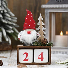Lade das Bild in den Galerie-Viewer, Taoup Weihnachtskalender Santa Doll Elf Dekoration