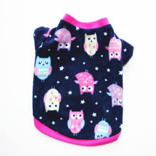 Lade das Bild in den Galerie-Viewer, Warme Polar Fleece niedlich bedruckte Haustierjacke