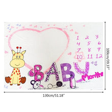 Lade das Bild in den Galerie-Viewer, Baby Fotografie Flanell Neugeborenes Kind Fotoshooting Requisiten