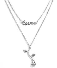 Lade das Bild in den Galerie-Viewer, GinaDeer Neue mehrschichtige Halskette Moonlight Edelstahl Disc Quaste Anhänger