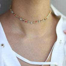 Lade das Bild in den Galerie-Viewer, 15 Arten einfache Abschlussball Accessoires Halskette Frauen Modeschmuck