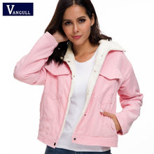 Lade das Bild in den Galerie-Viewer, Vangull Damen Cord Thermojacke