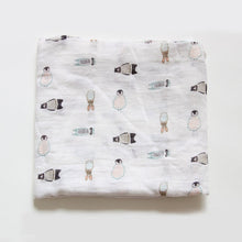 Lade das Bild in den Galerie-Viewer, Musselin Windel Babydecke