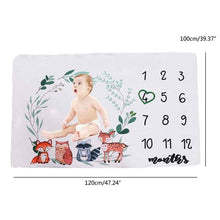 Lade das Bild in den Galerie-Viewer, Baby Fotografie Flanell Neugeborenes Kind Fotoshooting Requisiten