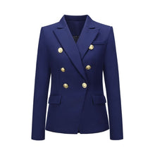 Lade das Bild in den Galerie-Viewer, NEDEINS Wintermode Schlanker Langarm Eleganter Damenblazer