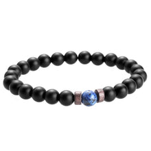 Lade das Bild in den Galerie-Viewer, Natürliches Mondstein-tibetisches Buddha-Armband