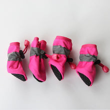 Lade das Bild in den Galerie-Viewer, Hundeschuhe wasserdichte rutschfeste Stiefel