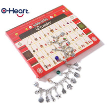 Lade das Bild in den Galerie-Viewer, 24 Mädchen Weihnachtsgeschenk Charme DIY Armband Halskette