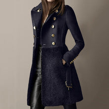 Lade das Bild in den Galerie-Viewer, Perlen geometrische Herbst- und Winter-Langarm-Retro-Damenjacke mit V-Ausschnitt