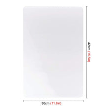 Lade das Bild in den Galerie-Viewer, Einfache magnetische Kühlschrank Whiteboard Kalender Message Board A3