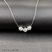 Lade das Bild in den Galerie-Viewer, Unsichtbare Angelschnur 8mm Kristall Zirkon Anhänger
