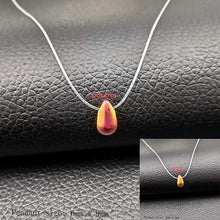 Lade das Bild in den Galerie-Viewer, Unsichtbare Angelschnur 8mm Kristall Zirkon Anhänger