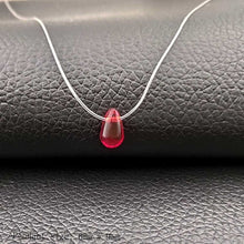 Lade das Bild in den Galerie-Viewer, Unsichtbare Angelschnur 8mm Kristall Zirkon Anhänger