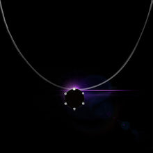 Lade das Bild in den Galerie-Viewer, Unsichtbare Angelschnur 8mm Kristall Zirkon Anhänger