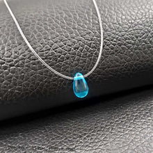 Lade das Bild in den Galerie-Viewer, Unsichtbare Angelschnur 8mm Kristall Zirkon Anhänger