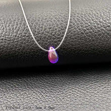 Lade das Bild in den Galerie-Viewer, Unsichtbare Angelschnur 8mm Kristall Zirkon Anhänger