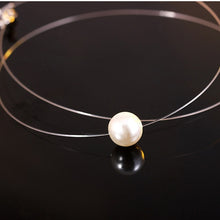 Lade das Bild in den Galerie-Viewer, Unsichtbare Angelschnur 8mm Kristall Zirkon Anhänger