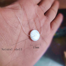 Lade das Bild in den Galerie-Viewer, Unsichtbare Angelschnur 8mm Kristall Zirkon Anhänger