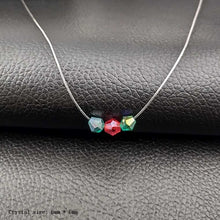 Lade das Bild in den Galerie-Viewer, Unsichtbare Angelschnur 8mm Kristall Zirkon Anhänger