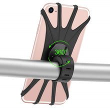 Lade das Bild in den Galerie-Viewer, Silikon Telefonhalter für Fahrrad GPS Clip