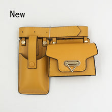 Lade das Bild in den Galerie-Viewer, Luxus-Gürteltasche für Damen (2 Taschen) Hochwertige Ledertasche
