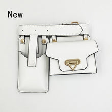 Lade das Bild in den Galerie-Viewer, Luxus-Gürteltasche für Damen (2 Taschen) Hochwertige Ledertasche