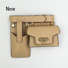 Lade das Bild in den Galerie-Viewer, Luxus-Gürteltasche für Damen (2 Taschen) Hochwertige Ledertasche