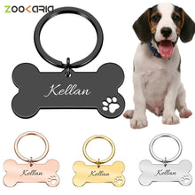 Lade das Bild in den Galerie-Viewer, Personalisierte Halsband Haustier ID-Tag