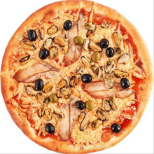 Lade das Bild in den Galerie-Viewer, WOSTAR Soft Flanell Tortilla Pizza Decke