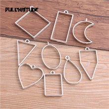 Lade das Bild in den Galerie-Viewer, 10 Stück / Set 7-Farbe DIY Armband Halskette Ornamente geometrische Figur Anhänger