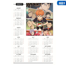 Lade das Bild in den Galerie-Viewer, Japanischer Anime-Volleyballjungen-Karikaturkalender