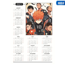 Lade das Bild in den Galerie-Viewer, Japanischer Anime-Volleyballjungen-Karikaturkalender