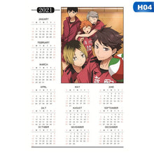 Lade das Bild in den Galerie-Viewer, Japanischer Anime-Volleyballjungen-Karikaturkalender