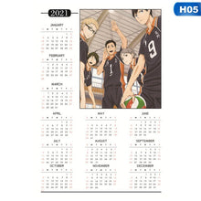 Lade das Bild in den Galerie-Viewer, Japanischer Anime-Volleyballjungen-Karikaturkalender