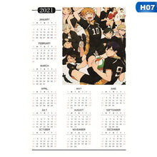 Lade das Bild in den Galerie-Viewer, Japanischer Anime-Volleyballjungen-Karikaturkalender