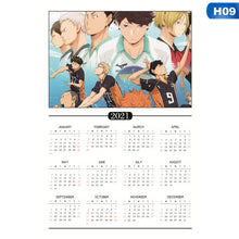 Lade das Bild in den Galerie-Viewer, Japanischer Anime-Volleyballjungen-Karikaturkalender