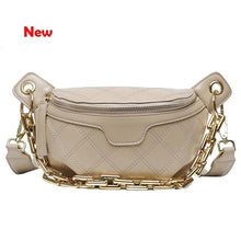 Lade das Bild in den Galerie-Viewer, Luxus One Shoulder Messenger Damen Hüfttasche hohe Qualität