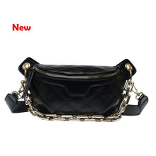 Lade das Bild in den Galerie-Viewer, Luxus One Shoulder Messenger Damen Hüfttasche hohe Qualität