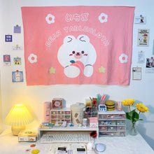 Lade das Bild in den Galerie-Viewer, W & G Kawaii Wandteppichwand