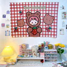 Lade das Bild in den Galerie-Viewer, W & G Kawaii Wandteppichwand