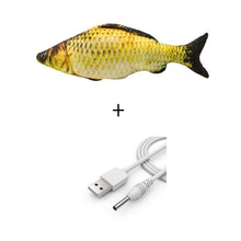Lade das Bild in den Galerie-Viewer, Elektronisches Spielzeug 3D Fisch USB Ladesimulationsfisch