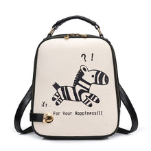 Lade das Bild in den Galerie-Viewer, Teenager PU Rucksack Laptoptasche