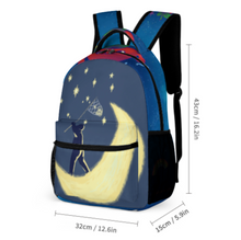 Lade das Bild in den Galerie-Viewer, Hohe Qualität Multi-Image-Druck Kinder Schultasche Kinderrucksack für Jungen Mädchen mit Fotos Muster Text Logo selbst gestalten und bedrucken