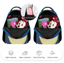 Lade das Bild in den Galerie-Viewer, Hohe Qualität Multi-Image-Druck Kinder Schultasche Kinderrucksack für Jungen Mädchen mit Fotos Muster Text Logo selbst gestalten und bedrucken