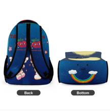 Lade das Bild in den Galerie-Viewer, Hohe Qualität Multi-Image-Druck Kinder Schultasche Kinderrucksack für Jungen Mädchen mit Fotos Muster Text Logo selbst gestalten und bedrucken