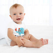 Lade das Bild in den Galerie-Viewer, Sommer Dreieckiger Babysuit Babyoverall aus Baumwolle selbst gestalten und bedrucken