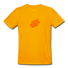 Lade das Bild in den Galerie-Viewer, Workwear T-Shirt Arbeitskleidung T-Shirt Herren/Männer selbst gestalten und bedrucken - Gold